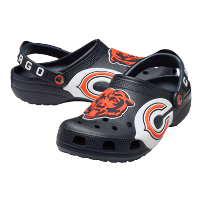 Crocs Graphic Classic Clog NFL Chicago Bears Side 213526-90H