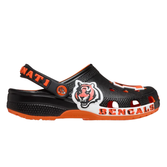 Crocs Graphic Classic Clog NFL Cincinnati Bengals (Kids) 214476-90H