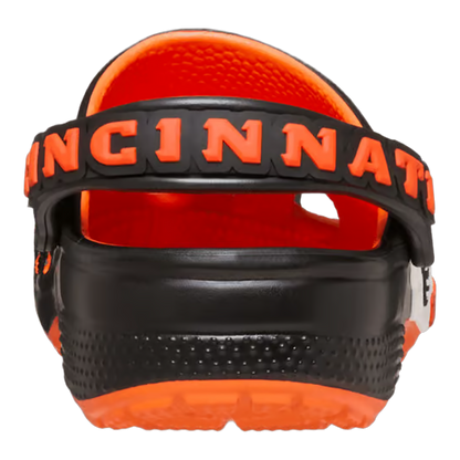 Crocs Graphic Classic Clog NFL Cincinnati Bengals (Kids) Back 214476-90H