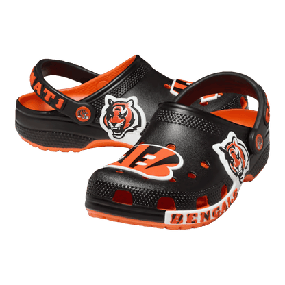 Crocs Graphic Classic Clog NFL Cincinnati Bengals (Kids) Side 214476-90H