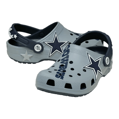 Crocs Graphic Classic Clog NFL Dallas Cowboys (Kids) Side 213541-90H