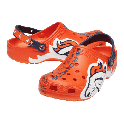 Crocs Graphic Classic Clog NFL Denver Broncos Side 213531-90H