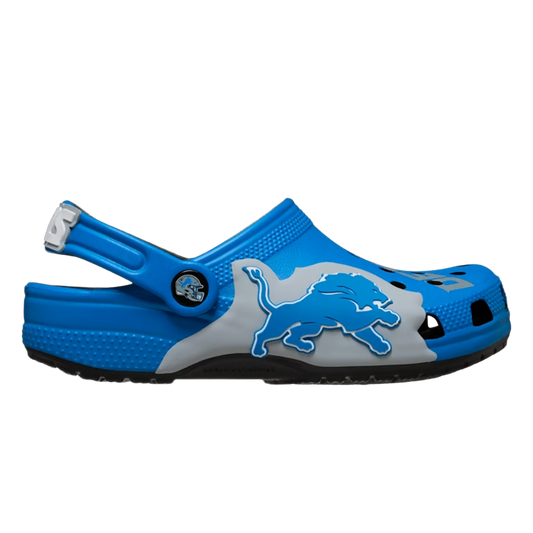 Crocs Graphic Classic Clog NFL Detroit Lions (Kids) 213534-90H