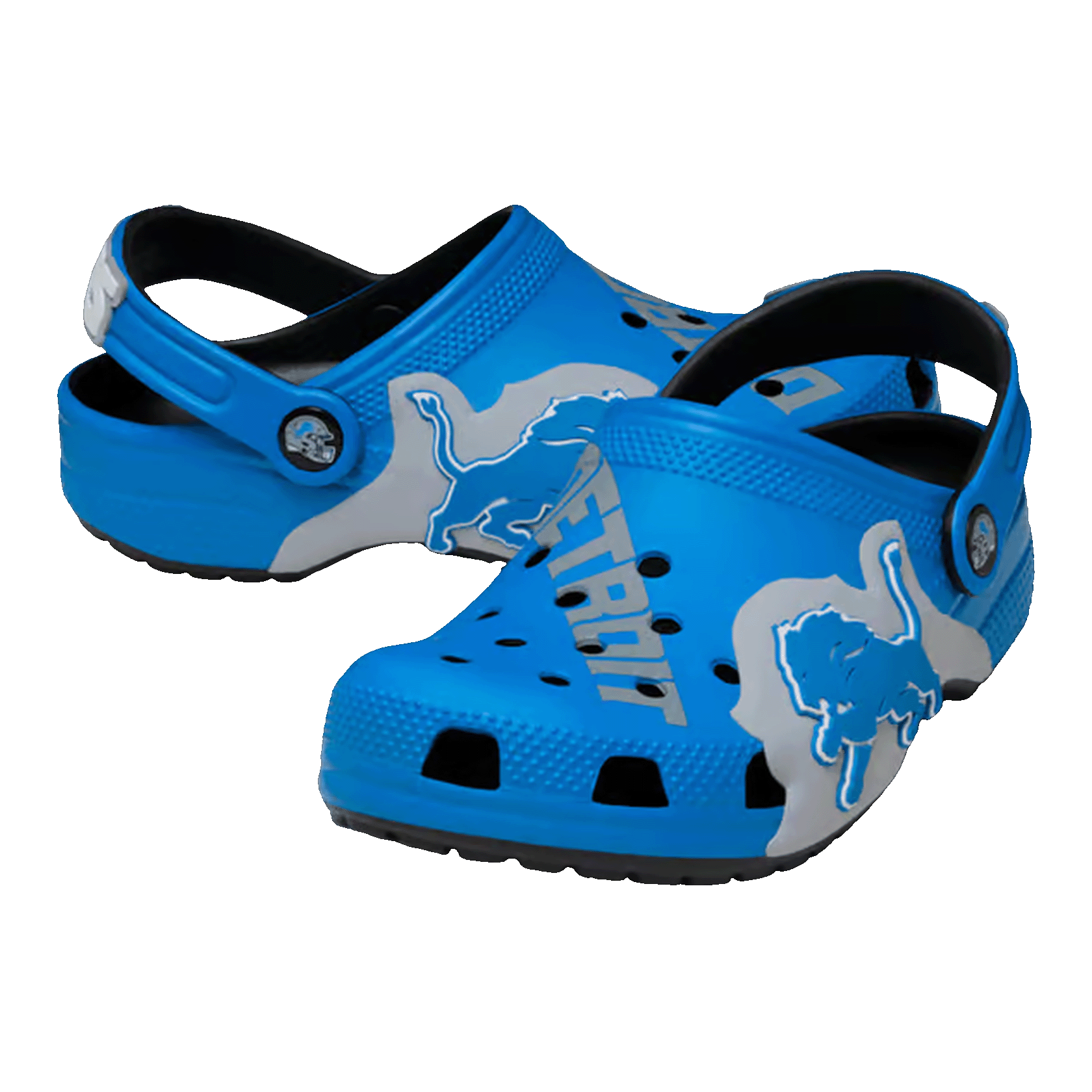 Crocs Graphic Classic Clog NFL Detroit Lions Side 213523-90H
