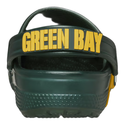 Crocs Graphic Classic Clog NFL Green Bay Packers (Kids) Back 213539-90H