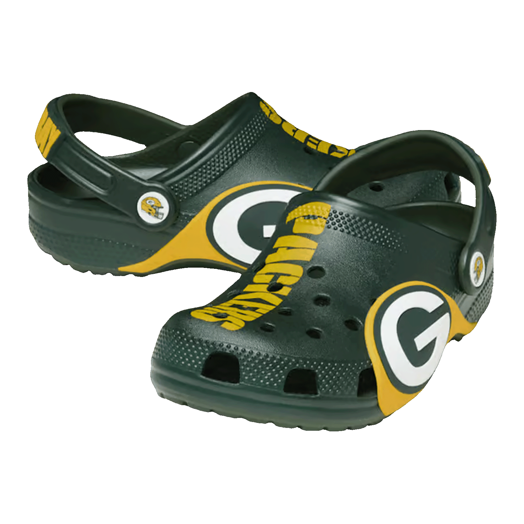 Crocs Graphic Classic Clog NFL Green Bay Packers Side 213528-90H