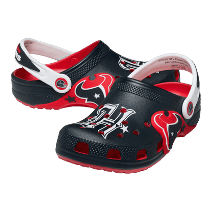 Crocs Graphic Classic Clog NFL Houston Texans (Kids) Side 214469-90H