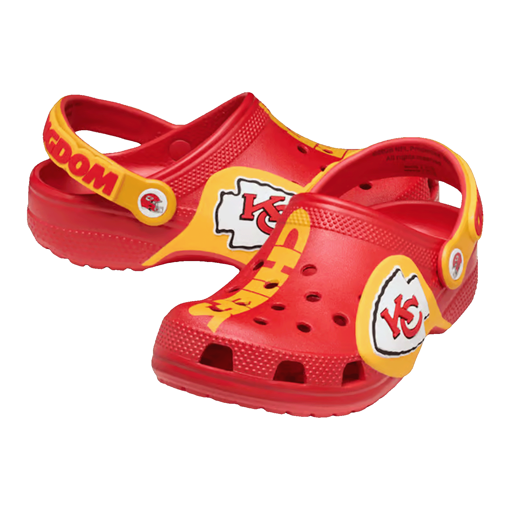 Crocs Graphic Classic Clog NFL Kansas City Chiefs (Kids) Side 213532-90H