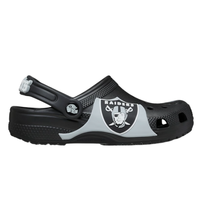 Crocs Graphic Classic Clog NFL Las Vegas Raiders (Kids) 213540-90H