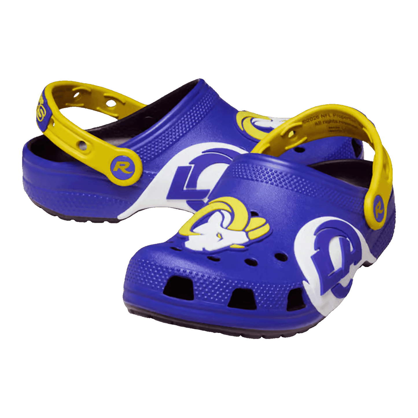 Crocs Graphic Classic Clog NFL Los Angeles Rams (Kids) Side 214491-90H