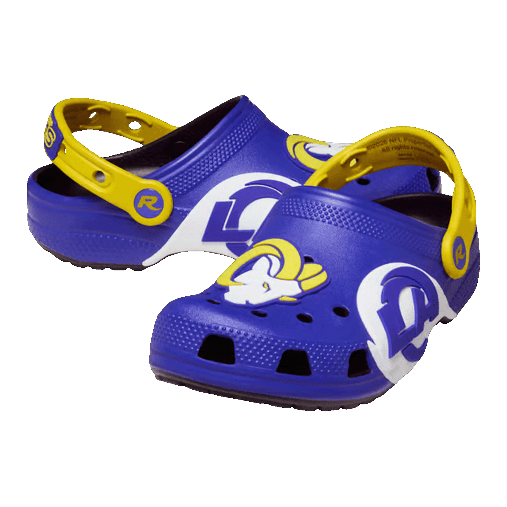 Crocs Graphic Classic Clog NFL Los Angeles Rams (Kids) Side 214491-90H