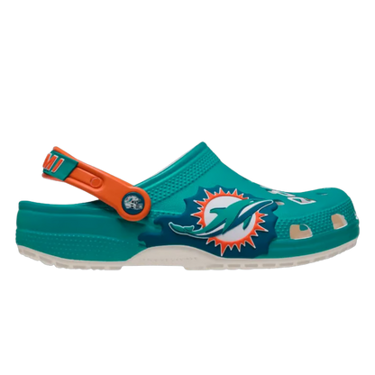 Crocs Graphic Classic Clog NFL Miami Dolphins (Kids) 214457-90H