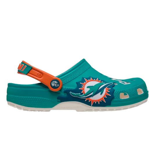 Crocs Graphic Classic Clog NFL Miami Dolphins (Kids) 214457-90H