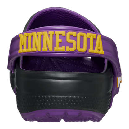 Crocs Graphic Classic Clog NFL Minnesota Vikings (Kids) Back 214489-90H