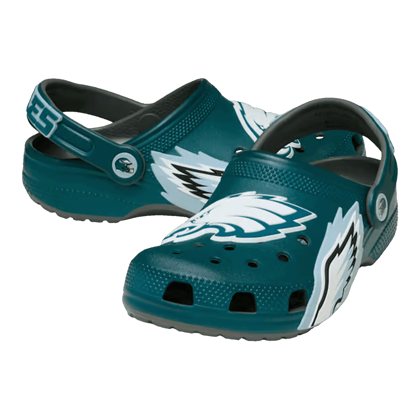 Crocs Graphic Classic Clog NFL Philadelphia Eagles (Kids) Side 213533-90H