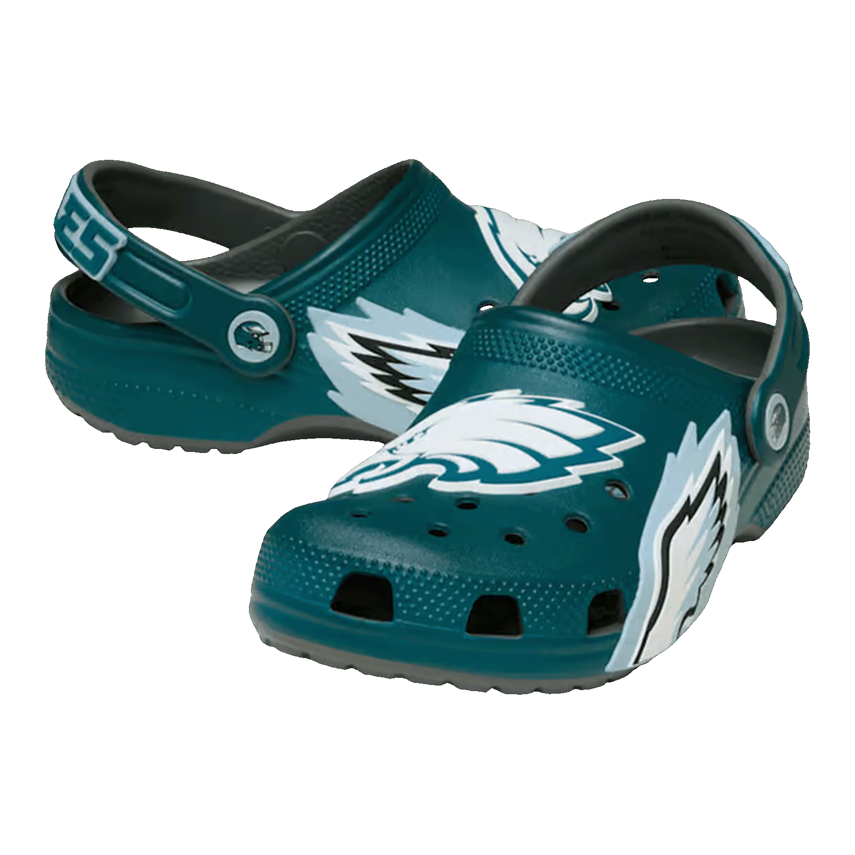 Crocs Graphic Classic Clog NFL Philadelphia Eagles (Kids) Side 213533-90H