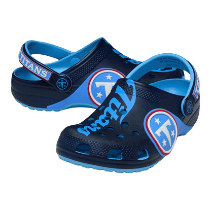 Crocs Graphic Classic Clog NFL Tennessee Titans (Kids) Side 214474-90H