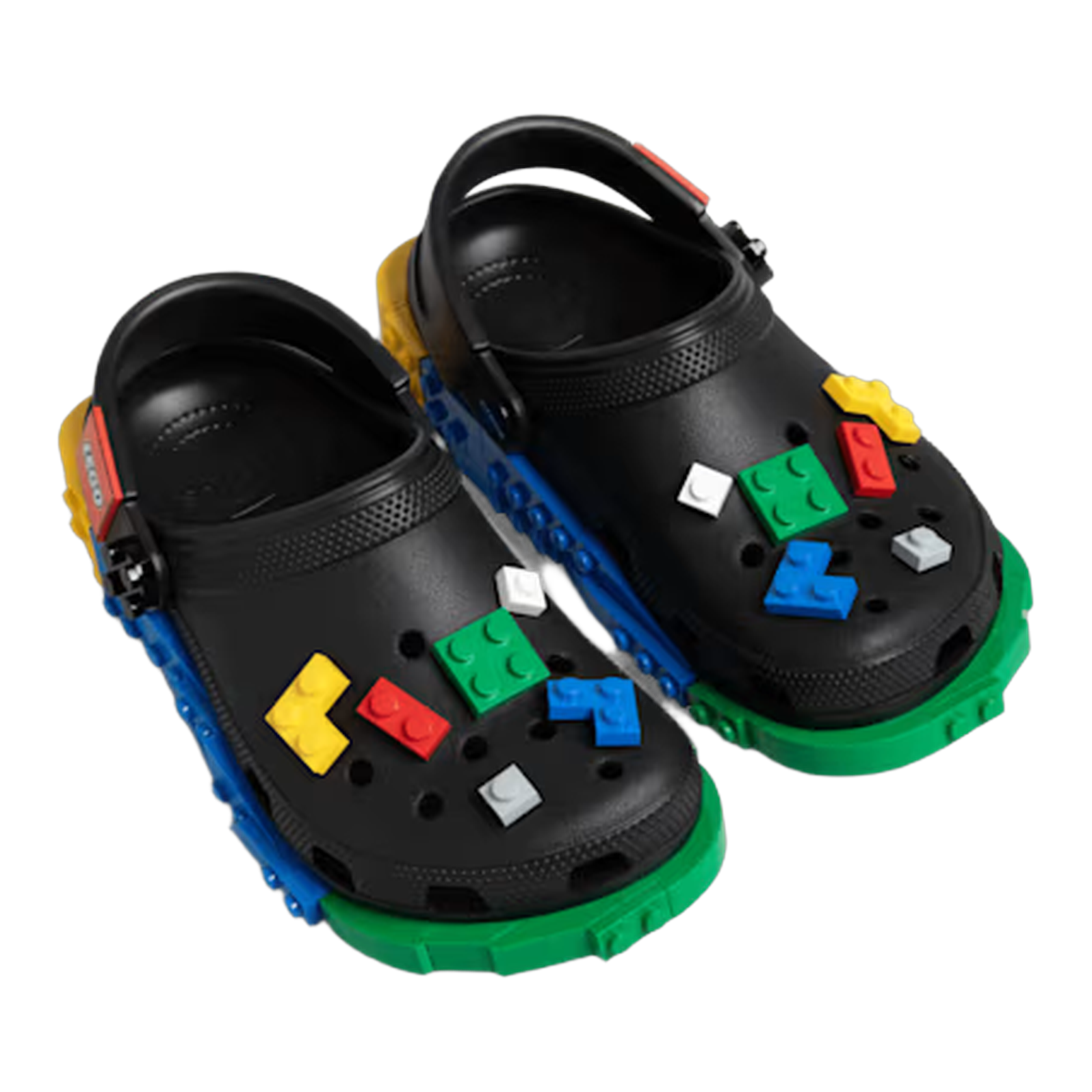 Crocs Masterbrand Creativity Clog LEGO Black Multi Side 213655-90H / 212388-90H