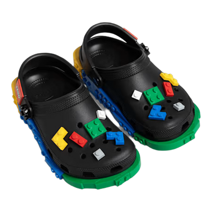 Crocs Masterbrand Creativity Clog LEGO Black Multi Side 213655-90H / 212388-90H