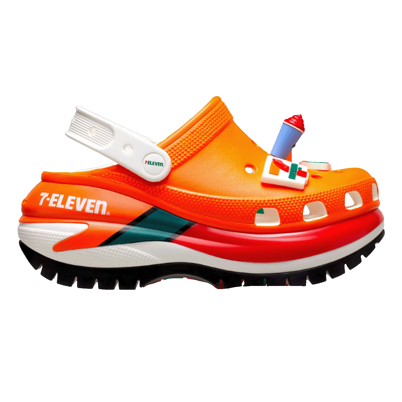 Crocs Mega Crush Clog 7-Eleven Orange