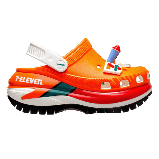 Crocs Mega Crush Clog 7-Eleven Orange