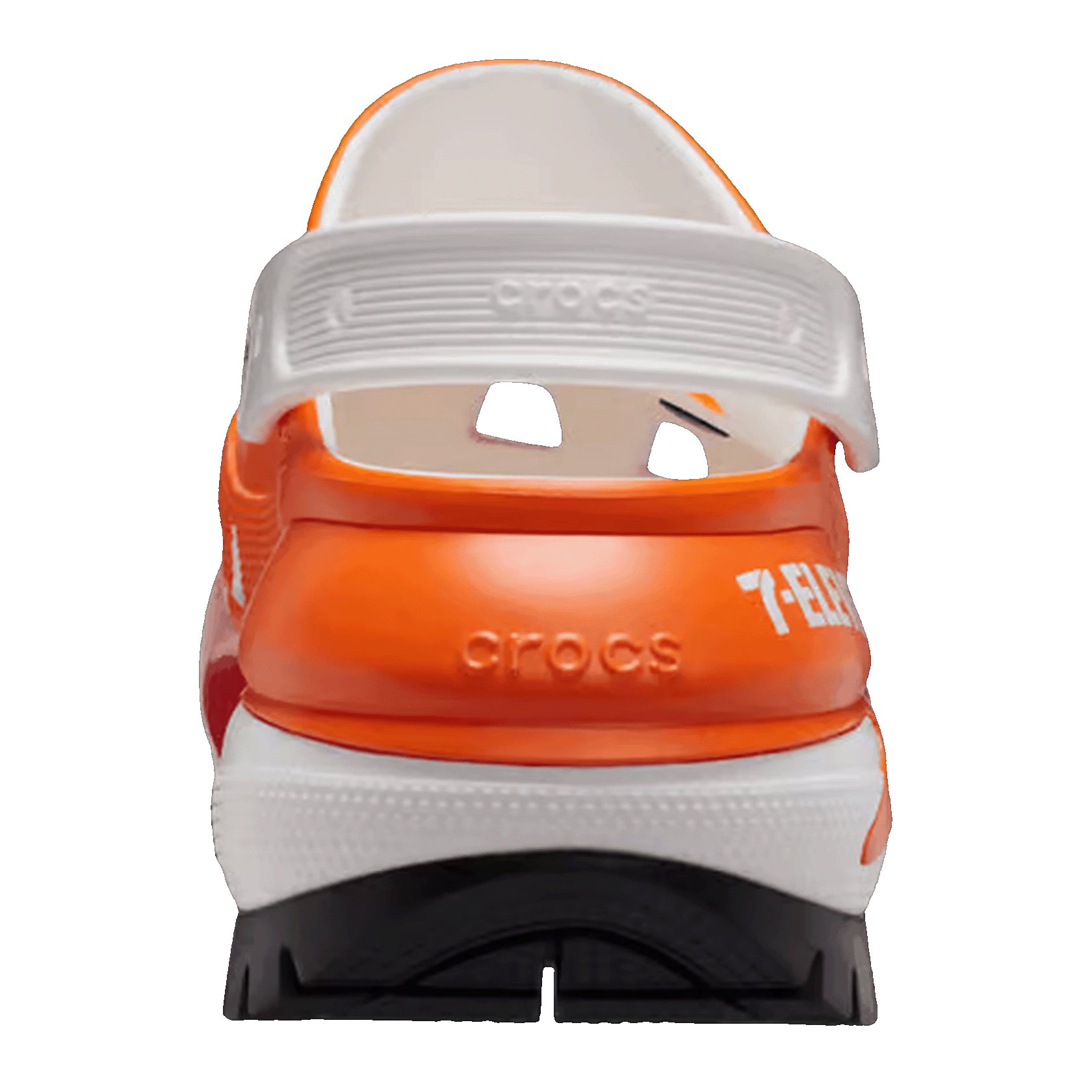 Crocs Mega Crush Clog 7-Eleven Orange Back