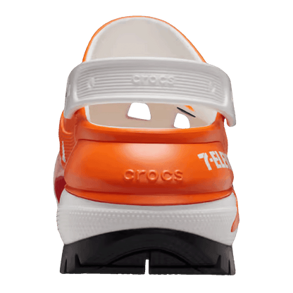 Crocs Mega Crush Clog 7-Eleven Orange Back