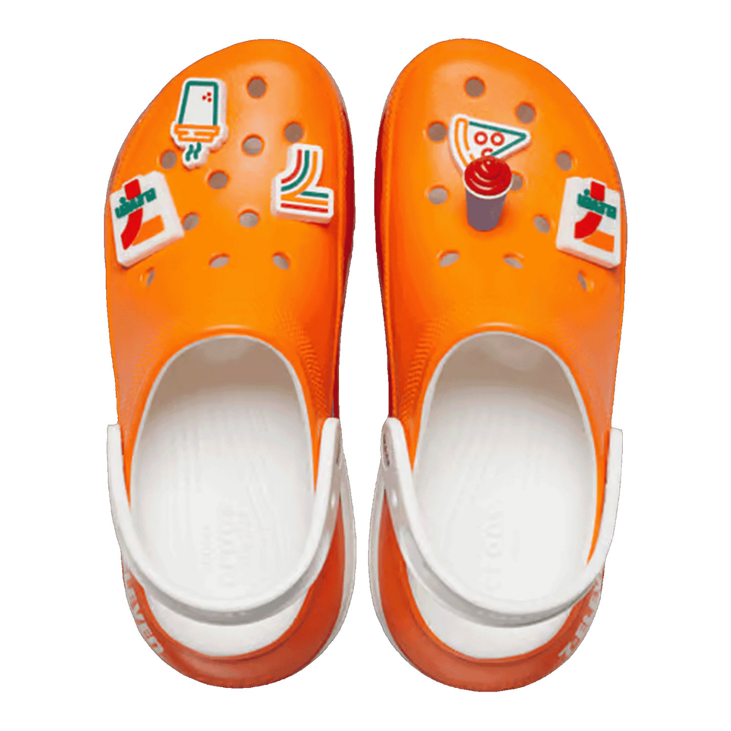 Crocs Mega Crush Clog 7-Eleven Orange Oben