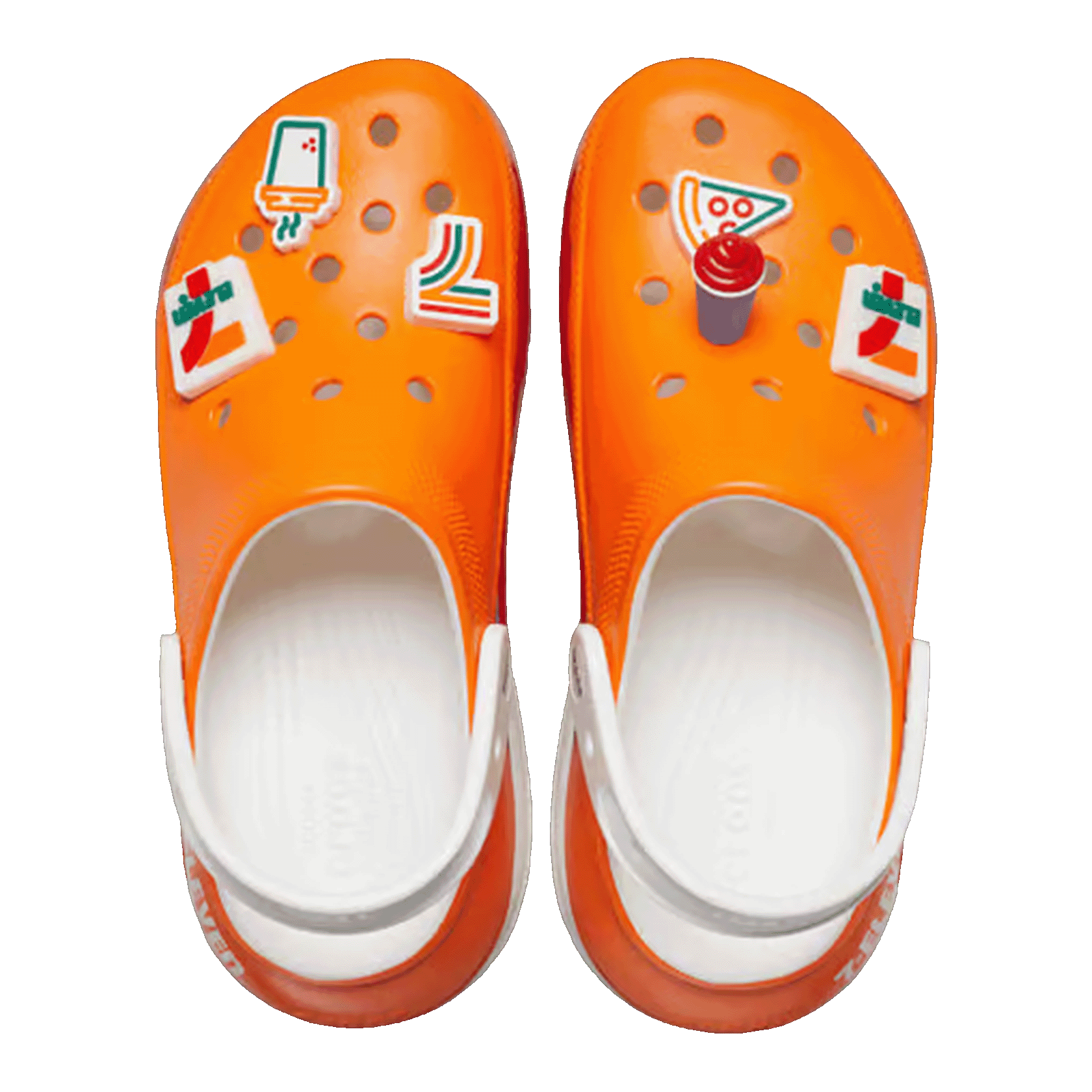 Crocs Mega Crush Clog 7-Eleven Orange Oben