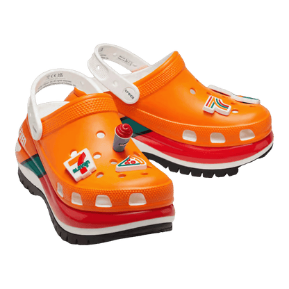 Crocs Mega Crush Clog 7-Eleven Orange Side