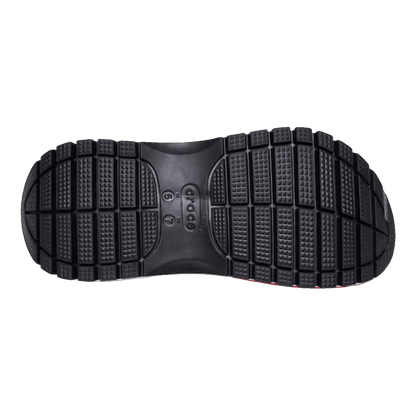 Crocs Mega Crush Clog 7-Eleven Orange Sohle