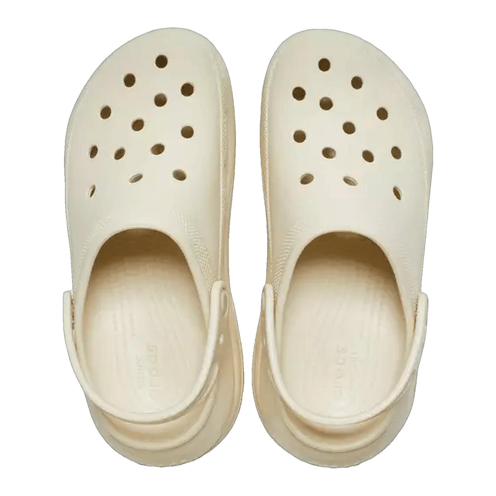 Crocs Mega Crush Clog Bone Oben