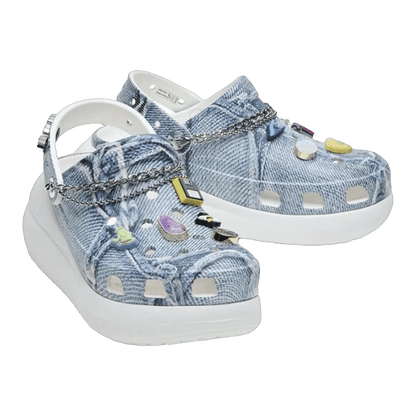 Crocs Mega Crush Clog SZA Denim Side