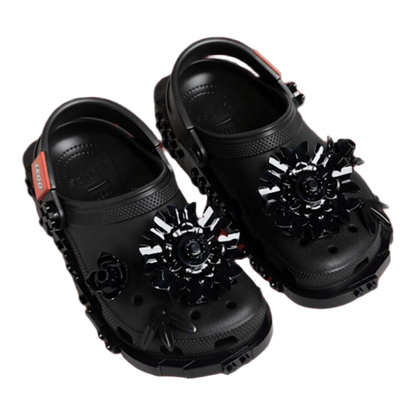 Crocs Midnight Garden Clog LEGO Black Side 213717-90H