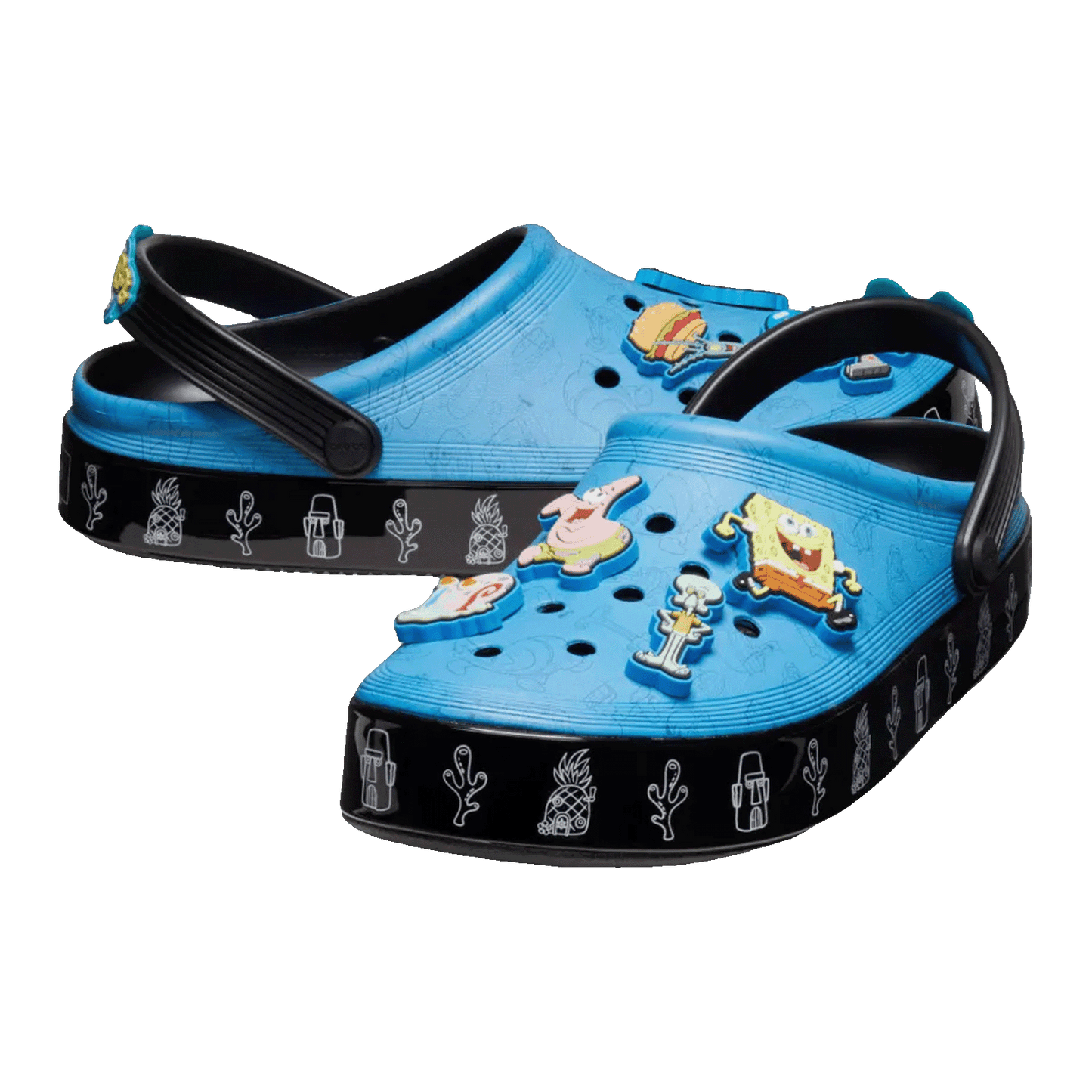 Crocs Off Court Clog SpongeBob SquarePants Side
