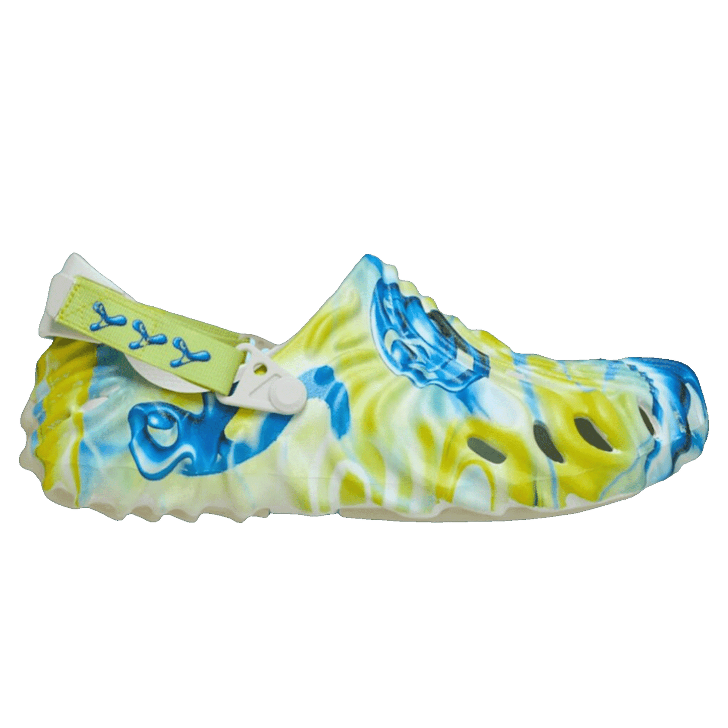 Crocs Pollex Clog by Salehe Bembury x Kenny Scharf Art Friends Thumbs Up Good Job