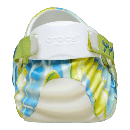 Crocs Pollex Clog by Salehe Bembury x Kenny Scharf Art Friends Thumbs Up Good Job Back