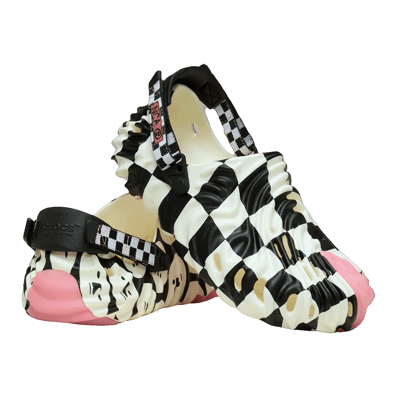 Crocs Pollex Clog by Salehe Bembury x Nina Chanel Abney Art Friends Thumbs Up Good Job Side