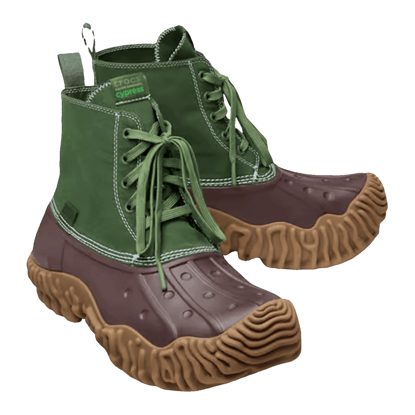 Crocs Pollex Cypress by Salehe Bembury Mallard Side