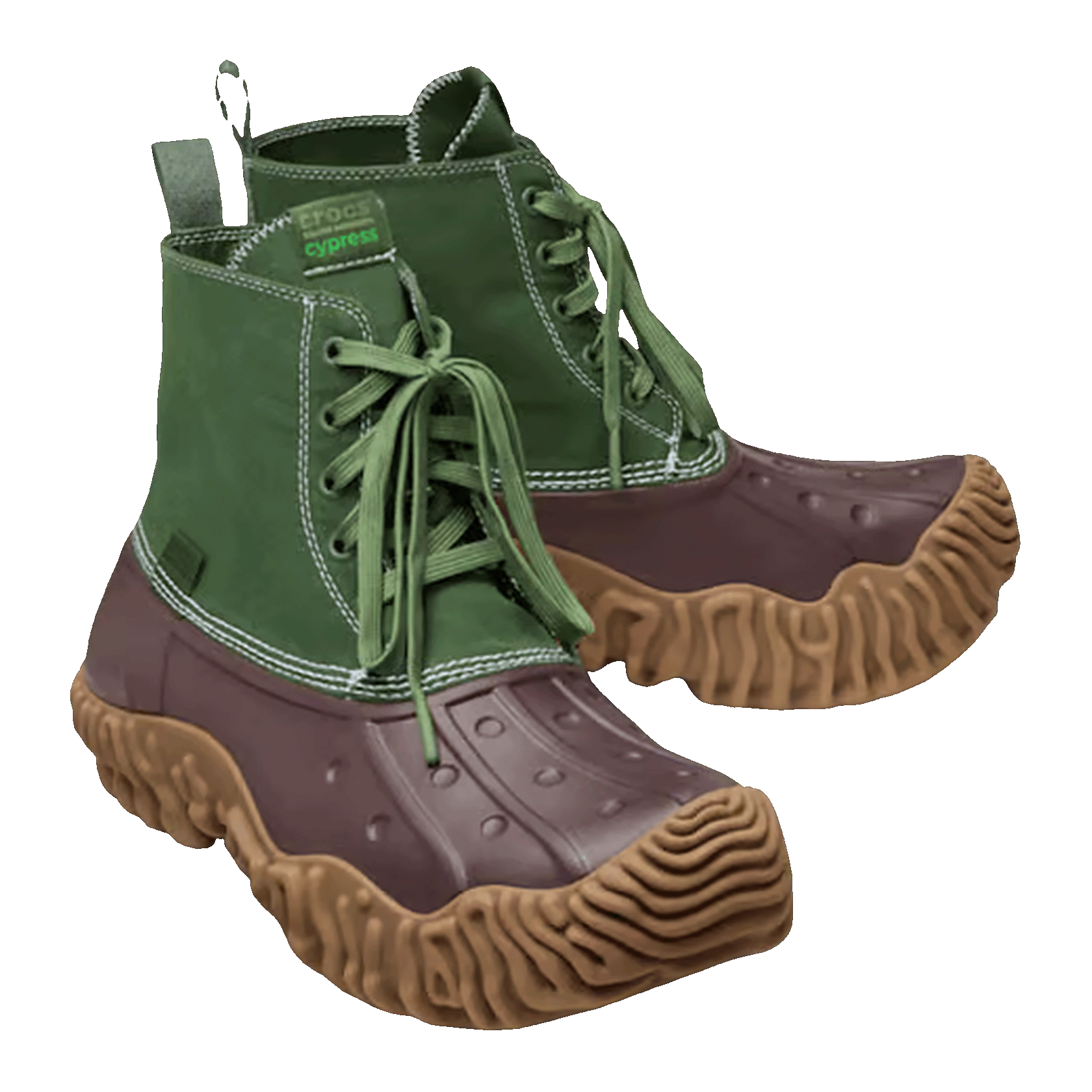 Crocs Pollex Cypress by Salehe Bembury Mallard Side