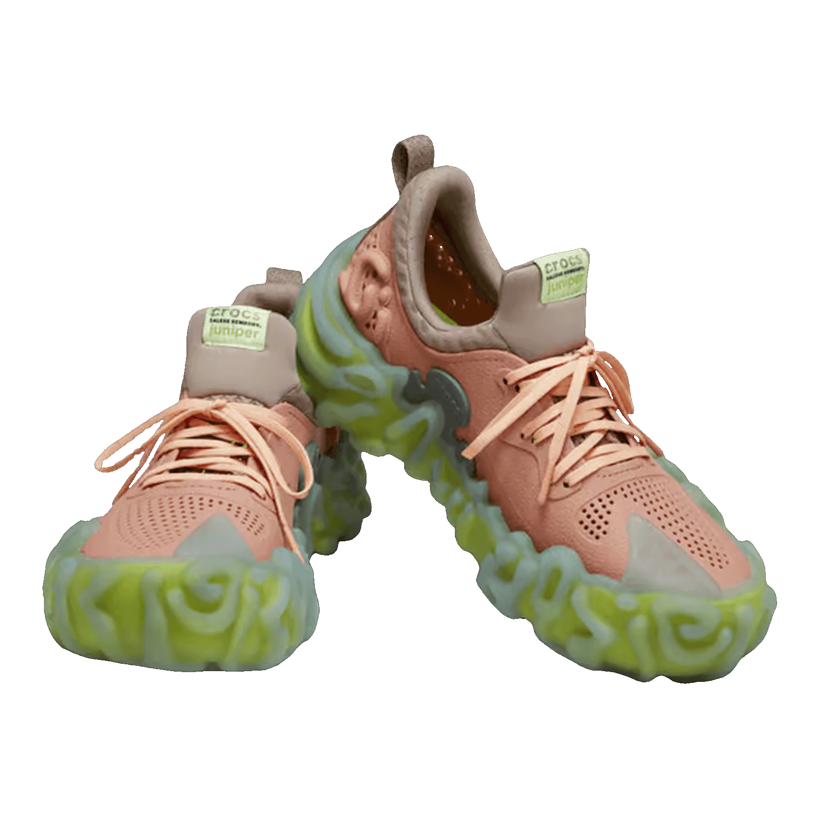 Crocs Pollex Juniper by Salehe Bembury Guava Side