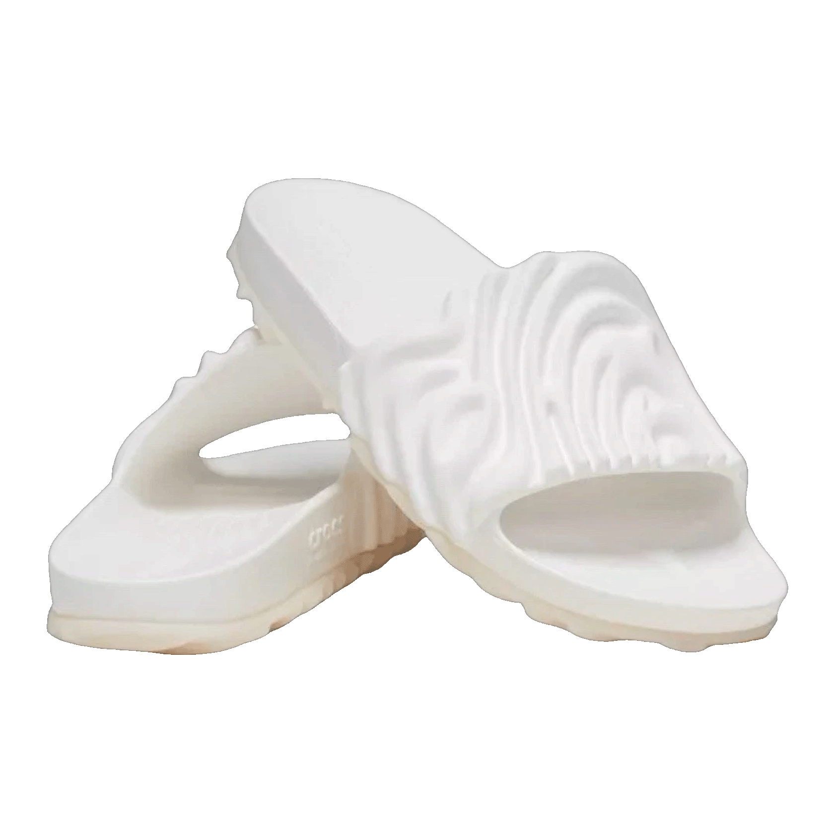 Crocs Pollex Slide by Salehe Bembury Mayo Side