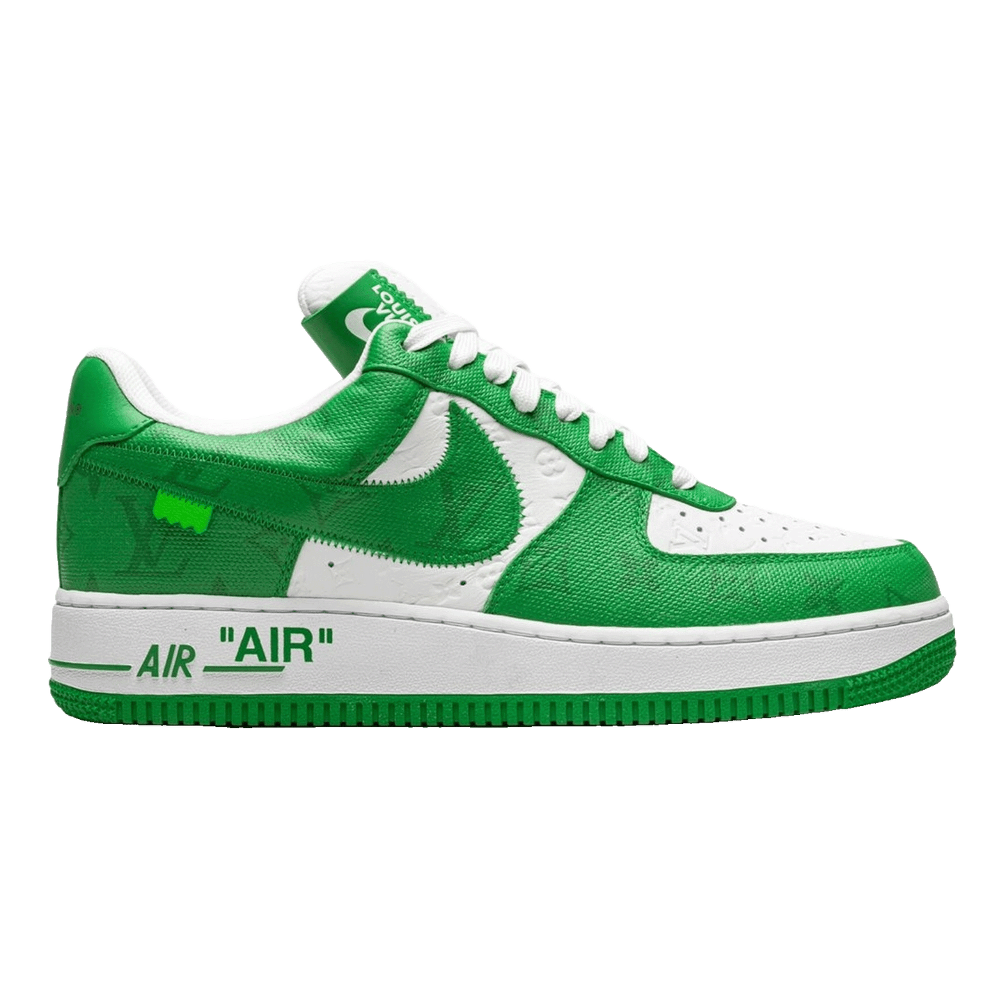 Louis Vuitton Nike Air Force 1 Low By Virgil Abloh White Green