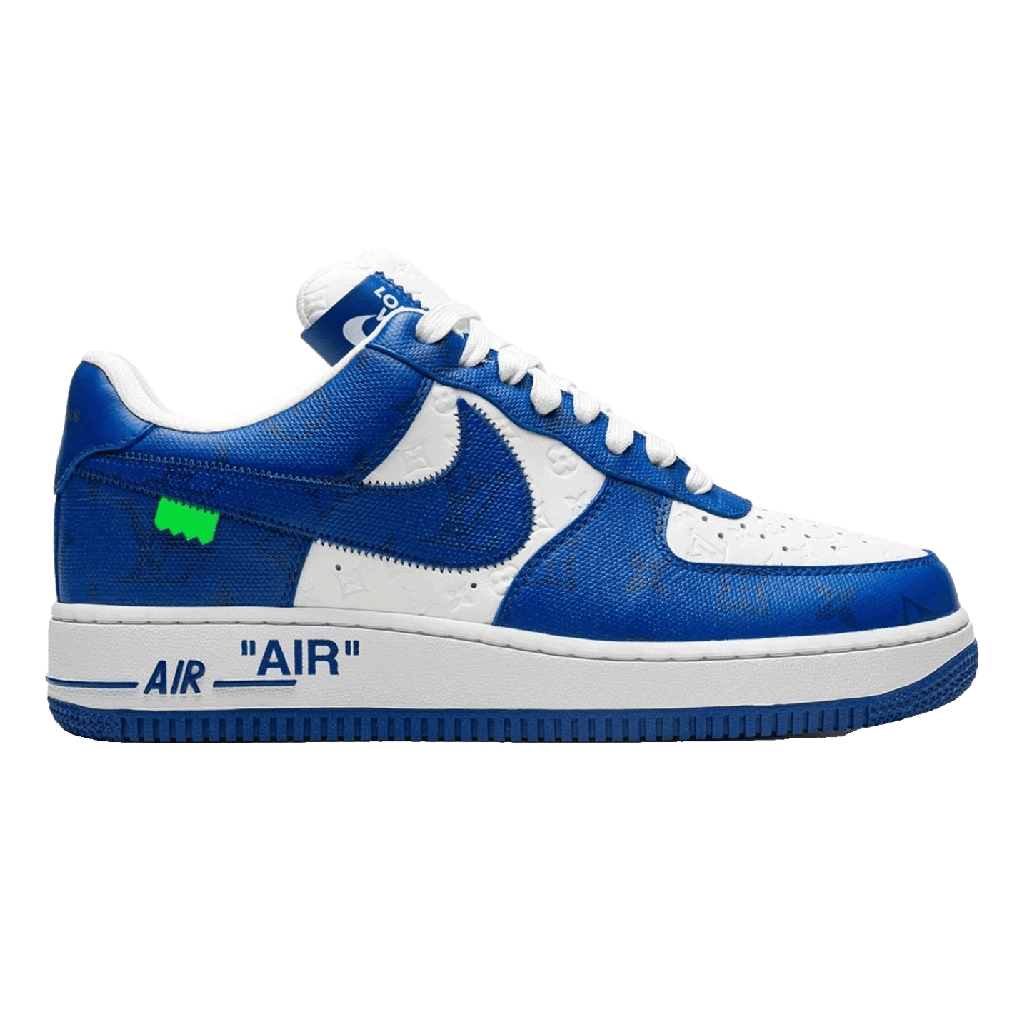 Louis Vuitton Nike Air Force 1 Low By Virgil Abloh White Royal