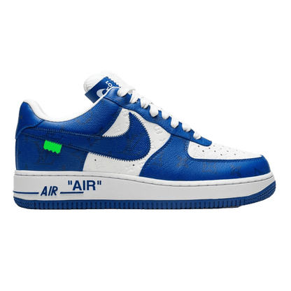 Louis Vuitton Nike Air Force 1 Low By Virgil Abloh White Royal