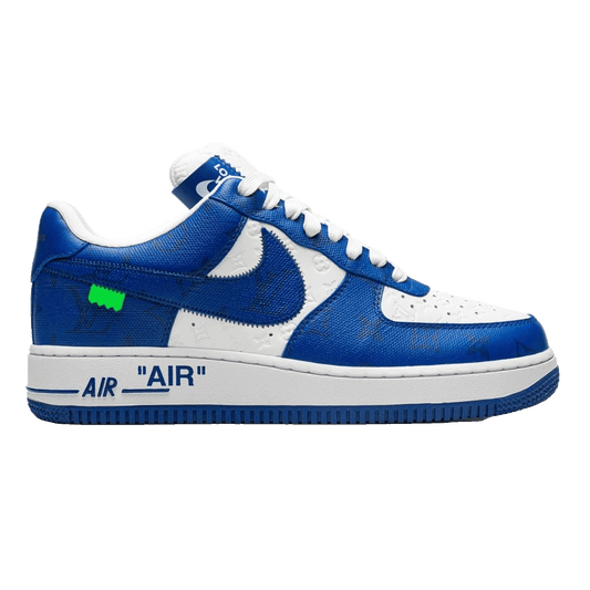 Louis Vuitton Nike Air Force 1 Low By Virgil Abloh White Royal