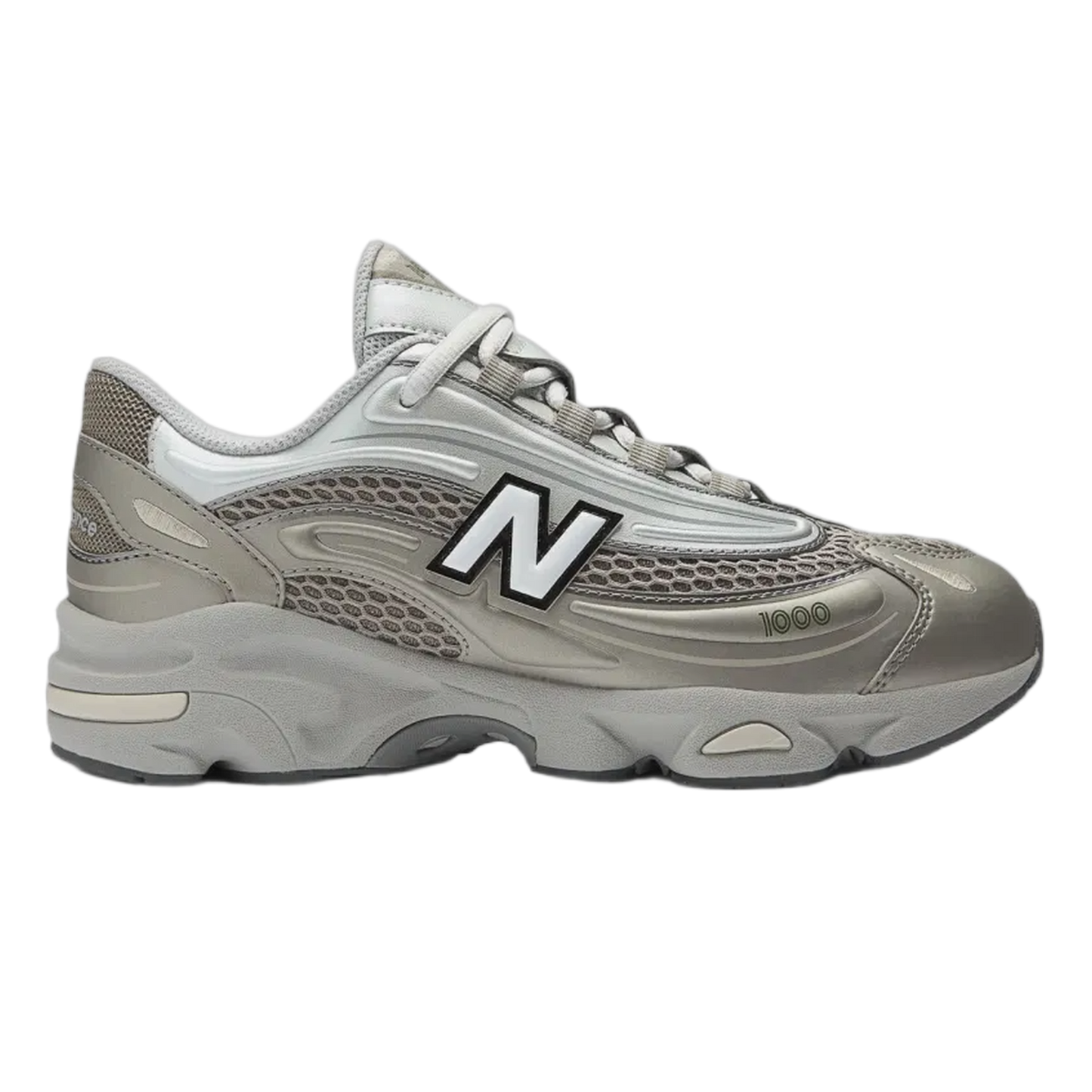 New Balance 1000 Arid Stone Light Silver Metallic (GS) GC1000NK