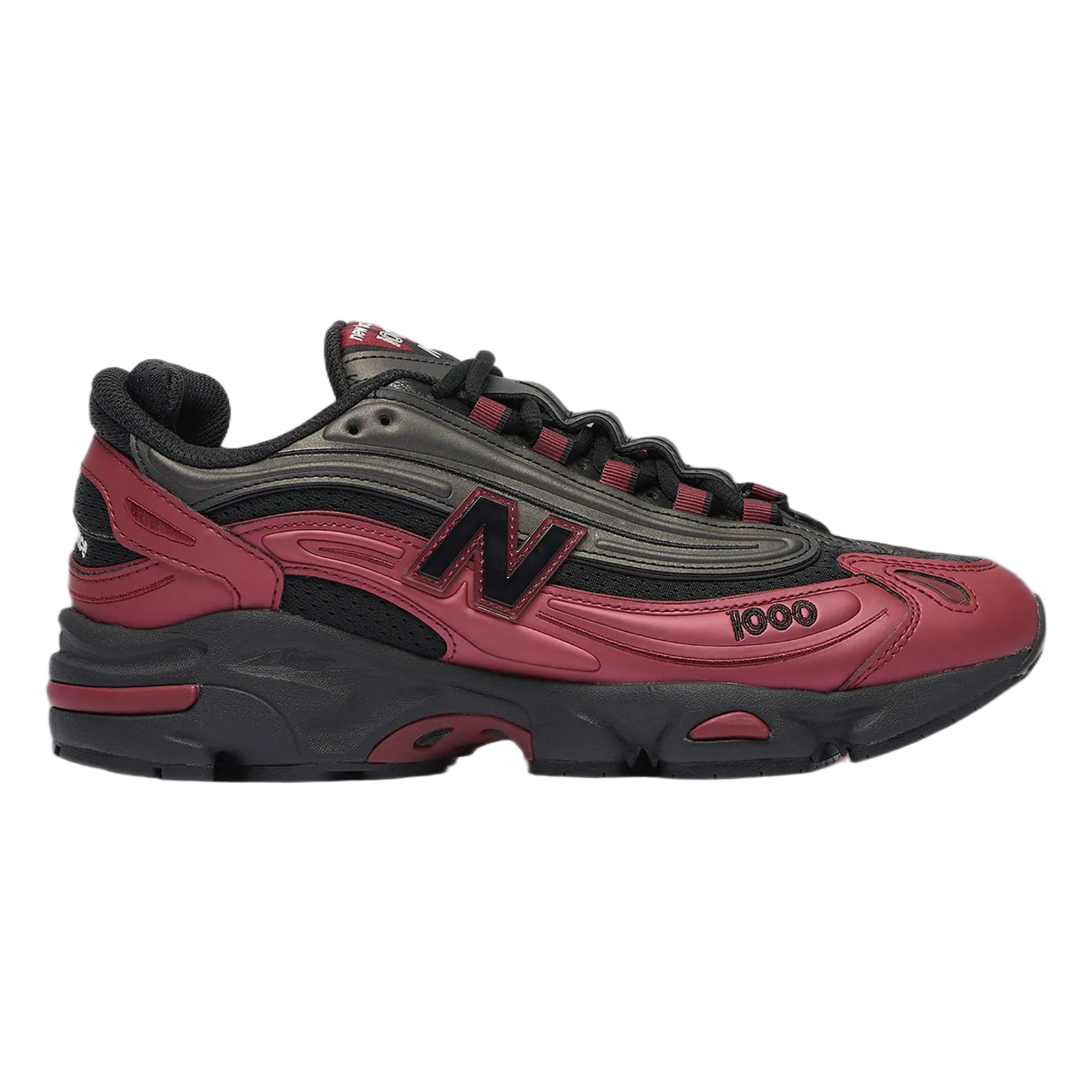 New Balance 1000 Black Burgundy M1000FLB
