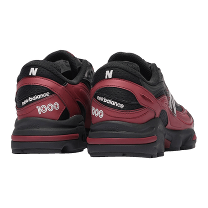 New Balance 1000 Black Burgundy Back M1000FLB