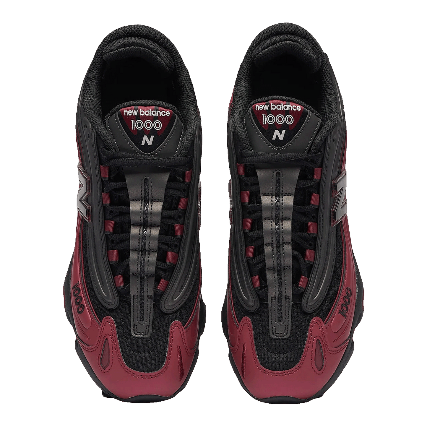 New Balance 1000 Black Burgundy Oben M1000FLB